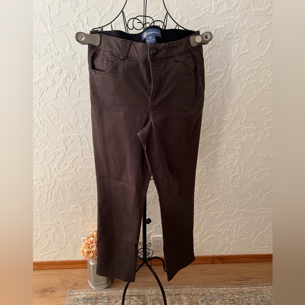 Democracy Ab Solution Chocolate Brown Chinos